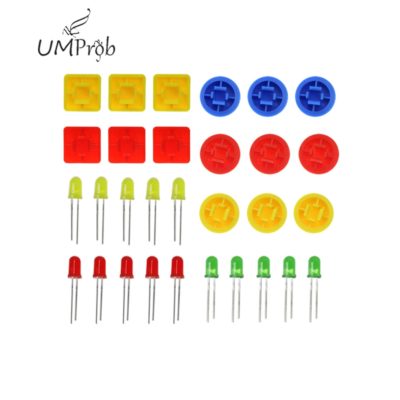 LED, Switch and Resistor Kit for Arduino - Image 3
