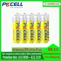 10PCS 1.2v NIMH AAA Battery 3A 1000MAH
