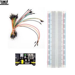 Breadboard with Jumpers and Power Module
